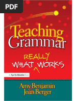 Teaching Grammar, What Really Works - Berger, Joan PDF