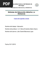 Tipos de Valoración para El Proceso de Atención de Enfermería