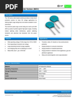 Mengenal Komponen Elektronik - Varistor