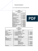 Proyecciones Financieras 1