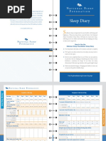 Sleep Diary: How To Use The National Sleep Foundation Sleep Diary