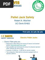 Pallet Jack Safety Training