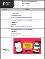 Doubtnut Today: Ques No. Concept For Boards - Chapter Real Numbers