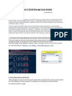 Project 1 (Cold Storage Case Study) : Problem 1