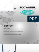 Eco Water Assignment