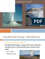 Geothermal Energy