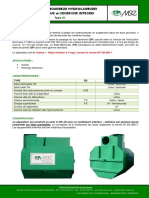 Fiche Technique MSE - S+®parateur-D+®bourbeurs-Hydrocarbures