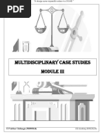 Multidisciplinary Case Studies Marathon