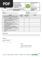 Gulayan Sa Paaralan Monitoring Tool