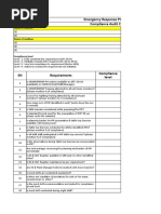 Compliance Audit Checklist - ERP Element