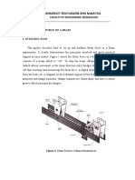 Topic 3: Shear Force of A Beam