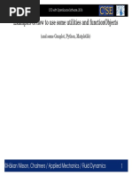 Examples of How To Use Some Utilities and Functionobjects
