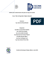 Análisis para La Determinación Del Grado de Riesgo de Incendio