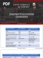 Environmental Conventions