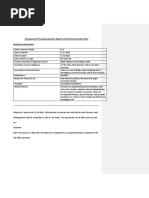 Occupational Therapy Evaluation Report and Initial Intervention Plan