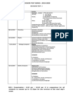 RevisionTest Portion TimeTable01