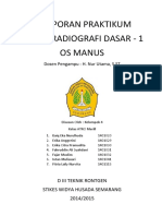 Teknik Radiografi Manus