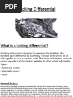 Locking and Spool Diferential