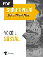 YÖKDİL Sosyal Cümle Tamamlama Soru Tipi