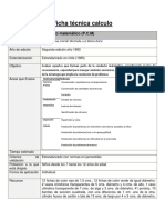 Ficha Tecnica Evaluacion de Calculo