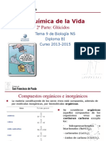 GTP - T9. La Química de La Vida (2 Parte - Glúcidos) 2013-15