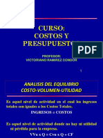 02 Análisis Del Costo Volúmen Utilidad