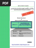 M11 Materiel Et Outillage Des Travaux Publics BTP TCCTP PDF