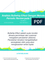 Bullwhip Effect