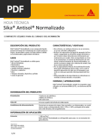 Antisol Normalizado