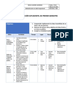 Plan de Accion Estudiantil