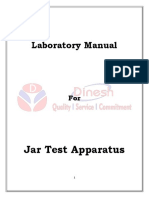 Jar Test Apparatus Lab Manual