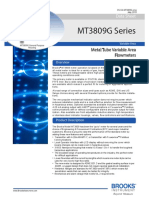 Variable Area Flow Meter Data Sheet Mt3809g Mt3809elf Mt3809tfe Mt3810