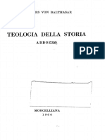 LIBRO Teologia Della Storia (H.U.von BALTHASAR)