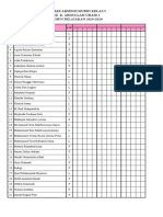 Daftar Nama Siswa Kelas 1,2 Dan 5 SD Ubaid 1