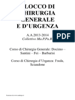 Blocco Completo Chirurgia Generale e Durgenza PDF