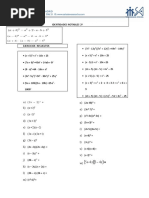 Identidades Notables 2º