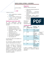 Insuficiencia Renal Crónica - Resumen