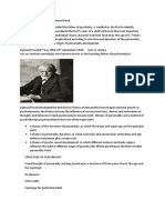 Psychoanalytic Theory by Sigmund Frued