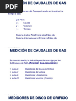 Mediciones de Gas