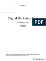 FGM Digital Marketing Strategy Example