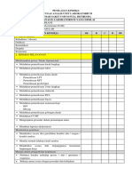 Formulir Penilaian Kinerja Analisis Lab d3