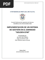 Proyecto Sistema de Gestion Golden Gym