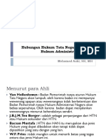 Hubungan Hukum Tata Negara Dengan Hukum Administrasi Negara