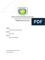 Ensayo ESTRATEGIA PARA LOGRAR EL DESARROLLO ECONÓMICO LOCAL Y TERRITORIAL