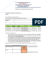 Format Surat Pernyataan Tidak Dijamin Oleh Lps (Devina)