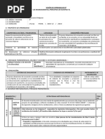 Sesión de Aprendizaje Mandamientos 2 Año