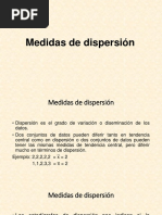 Medidas de Posición y Dispersión Estadistica 1