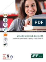 Catalogo Publicaciones Cef