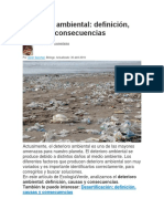 Investigacion Deteriodo Ambiental