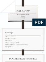 Atty. Aranas Lecture Presentation On DST and OPT